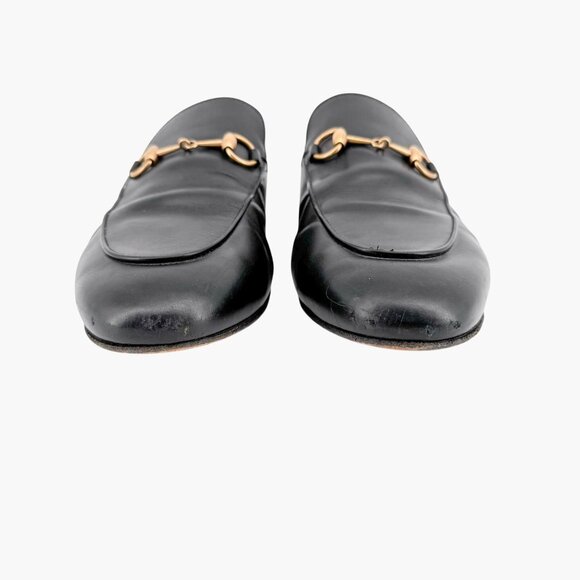 Gucci Princetown Horsebit Loafer Mule Size 38.5 US 8.5 Black Leather Flat Shoe - Picture 6 of 16